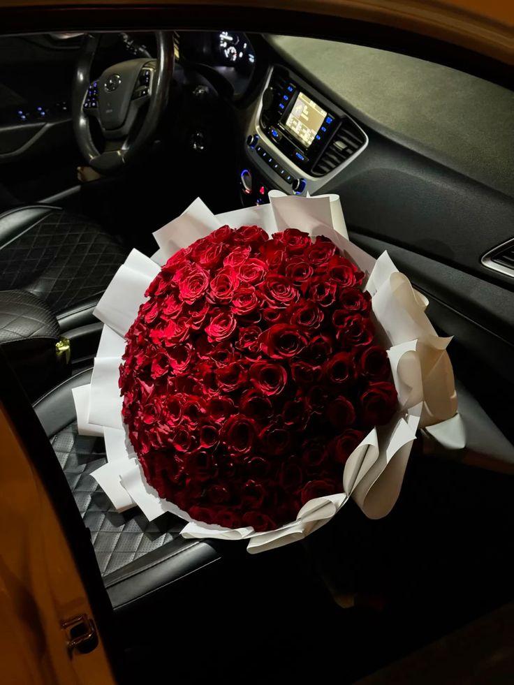 Professional floral arrangement in modern corporate setting